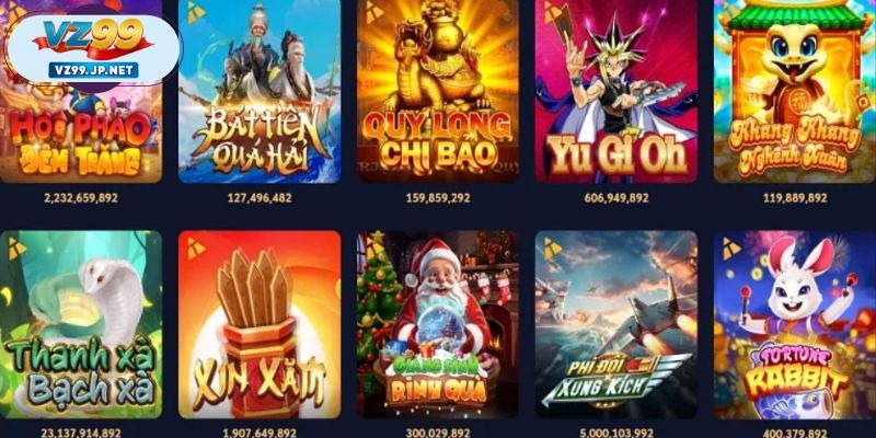 Nổ hũ VZ99 thu hút lượt truy cập và chơi khủng mỗi ngày