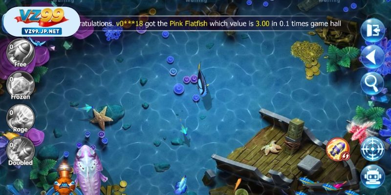 Sức hút đặc biệt của game bắn cá Xèng tại VZ99