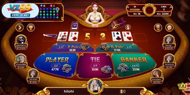 Luật rút lá bài thứ 3 cho cửa Banker